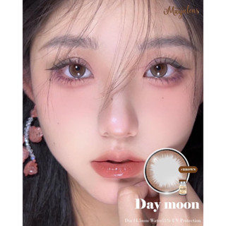 คอนแทคเลนส์Maya lens ค่าอมน้ำ55% Day moon ขนาดกลาง