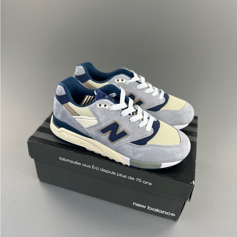 New Balance M998GNR รองเท้าวิ่งจ็อกกิ้งกีฬาลำลองแบบผสมผสาน outsole แบบย้อนยุคของผู้ชาย