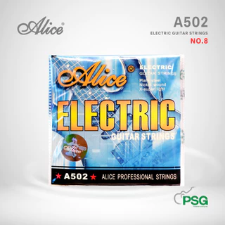 ALICE รุ่น A502 ELECTRIC GUITAR - SILVER เบอร์ 8 SET 3 ( ถูกมาก )