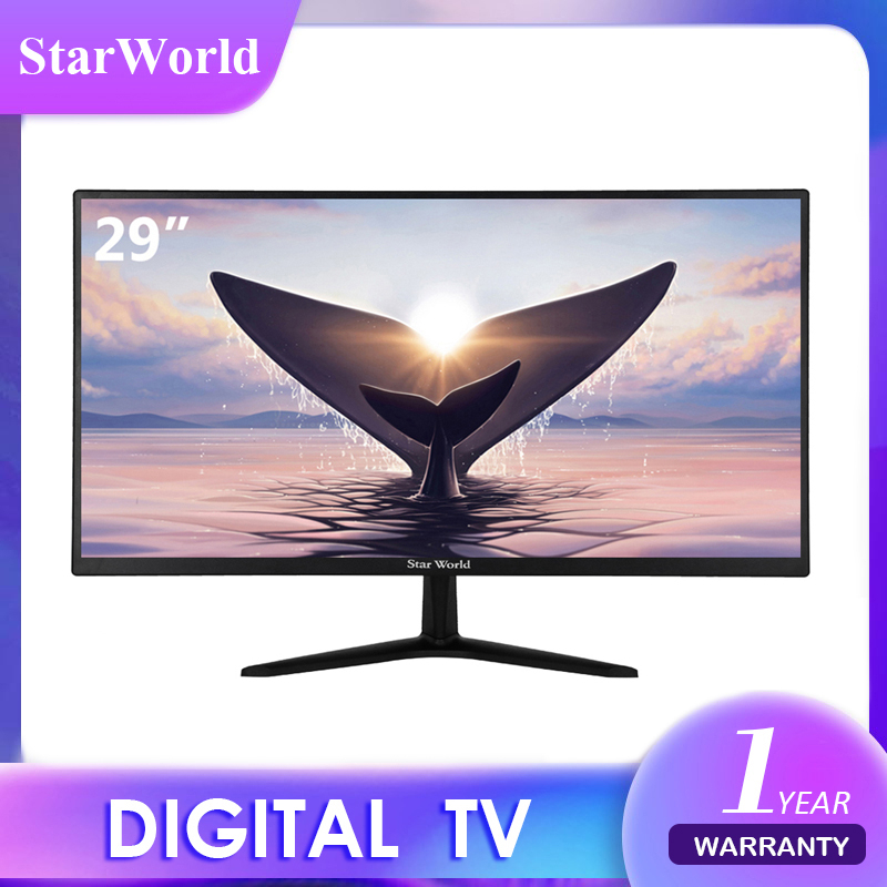 StarWorld LED TV 29นิ้ว ทีวี 29 นิ้ว ดิจิตอล Full HD ทีวีจอแบน โทรทัศน์ดิจิตอล มีกล่องในตัวเครื่อง ใช้ไฟ12vได้