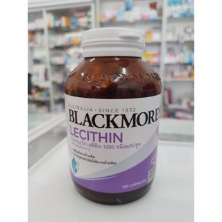 Blackmores แบลคมอร์ส เลซิติน 1200 (100 แคปซูล) Lecithin 1200 (100 cap)