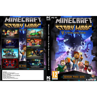 แผ่นเกมส์ PC Minecraft Story Mode Season 1 Episode 1-8 (1DVD)