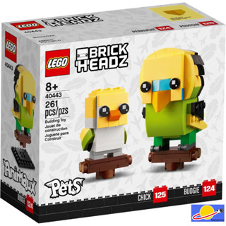 40443 Pets Budgie Lego Brick Headz