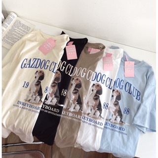 Sugarbeetshop | S247 GAZDOG CLUB 1988 🤍 เสื้อโอเวอร์ไซต์ oversize เสื้อยืดผ้า cotton