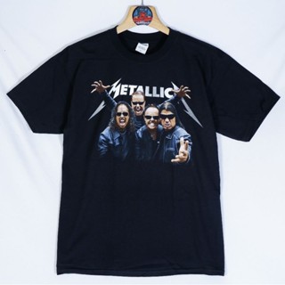 เสื้อวง Metallica  ลาย Woeld Magnetic Mambers มือ1 ลิขสิทธิ์แท้