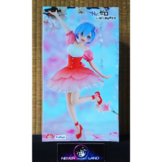 FURYU PREMIUM FIGURE: RE:ZERO STARTING LIFE IN ANOTHER WORLD TRIO-TRY-IT REM (CHERRY BLOSSOMS)