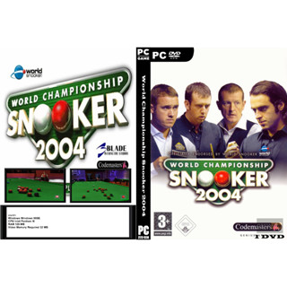 แผ่นเกมส์ PC World Championship Snooker 2004 (1DVD)