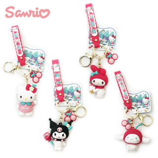 พวงกุญแจ ซานริโอ้ ของแท้ / Sanrio Hello Kitty Kuromi Melody Cinnamoroll Keychain 5.8 ซ.ม.