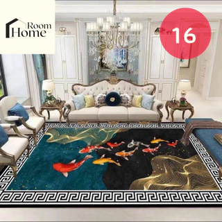 พรมปูพื้น จัมโบ้ พรมปูพื้นห้อง พรม 3D ขนาด 3.5 ฟุต 120x160 CM มีปุ่มกันลื่น ขนสังเคราะห์ พรม ขนนิ่ม