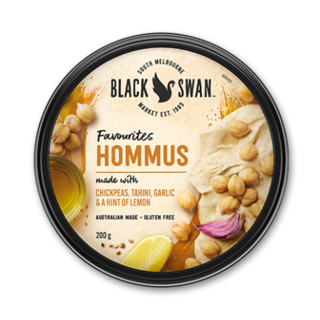 แบล็ค สวอน ฮัมมุสคลาสสิค 200 กรัม - Classic Hommus Dip 200g Black Swan brand