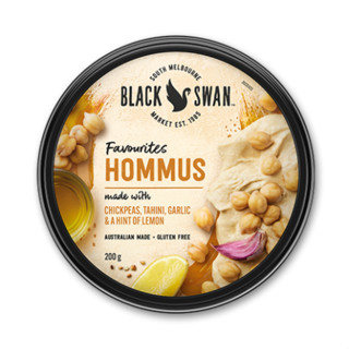 แบล็ค สวอน ฮัมมุสคลาสสิค 200 กรัม - Classic Hommus Dip 200g Black Swan brand