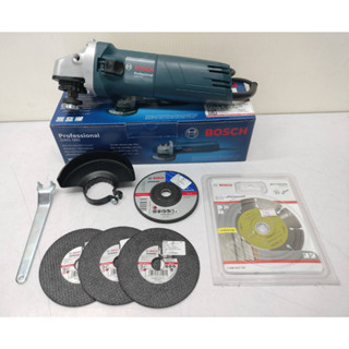 Bosch เครื่องเจียร์ไฟฟ้า4" 670  วัตต์ รุ่น GWS-060 *ของแท้100% รับประกันจากศูนย์บริการเจ้าของสินค้า*