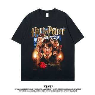 (พร้อมส่ง) เสื้อ Harry Potter Tee T-shirt สินค้าสตรีท