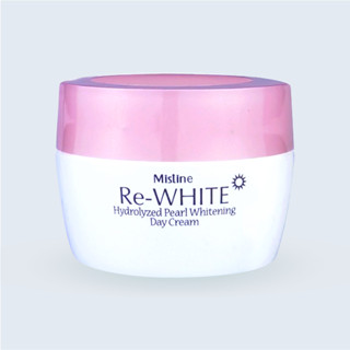 Mistine Re-White Hydrolyzed Pearl Whitening Day Cream (30g)