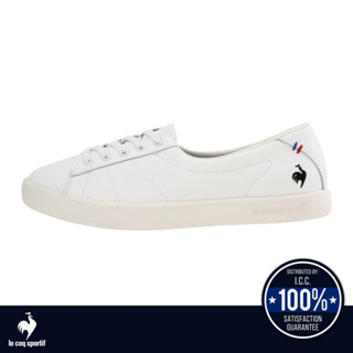 le coq sportif รองเท้าผู้หญิงเพื่อสุขภาพ รุ่น LCS FOURCHE สีขาว (รองเท้าผ้าใบสีขาว, รองเท้าลำลอง, รองเท้าแฟชั่น)