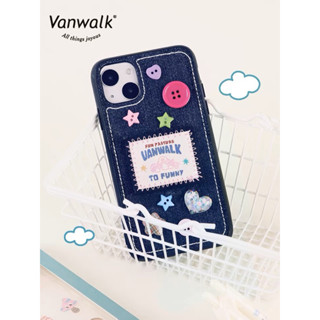 เคสไอโฟน Vanwalk to funny😆**ผ้ายีนส์ แท้💯 | Vanwalk case iphone💝