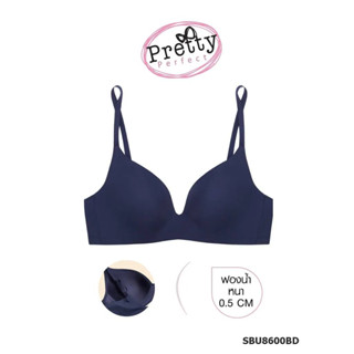 Sabina เสื้อชั้นใน Seamless Fit มีโครง(แบบซ่อนโครง) รุ่น Pretty Perfect รหัส SBU8600