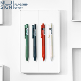 ปากกาหมึกเจล ปากกาเจล ปากกาจดสรุป ปากกาดำ คละสี 12แท่ง 0.5mm Gel pen หมึกลื่น แห้งเร็ว เขียนลื่น ไม่มีสะดุด Assap