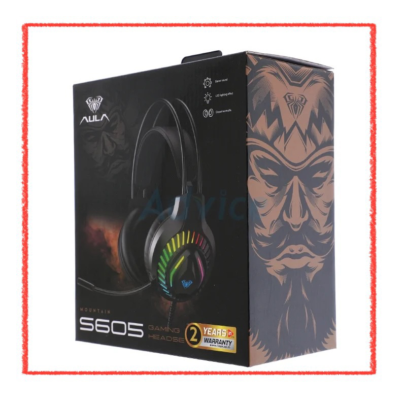 AULA S605 HEADSET (2.1) (BLACK)