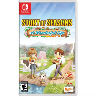 [พร้อมส่ง] Nintendo Switch : NS Story of Seasons A Wonderful Life (Us-Asia)