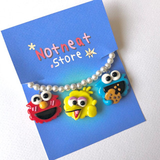 สร้อยดินปั้น Sesame Street (made to order 10-11 days)