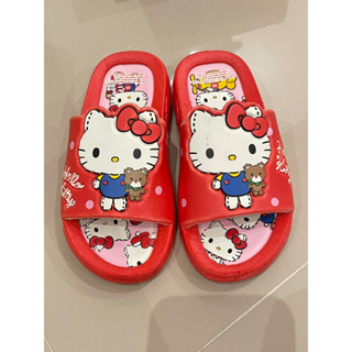 รองเท้าแตะ sanrio Kitty คิตตี้ แท้ มือสอง ไซส์ 25 (10)