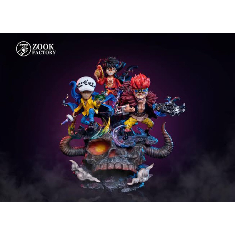 Resin WCF OnePiece - Law x Luffy x Kid by ZOOK STUDIO