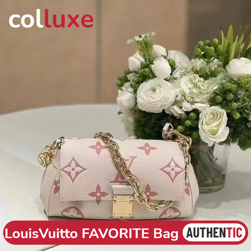 👜หลุยส์วิตตอง Louis Vuitton FAVORITE สุภาพสตรี/กระเป๋าสะพาย/กระเป๋าใต้วงแขน