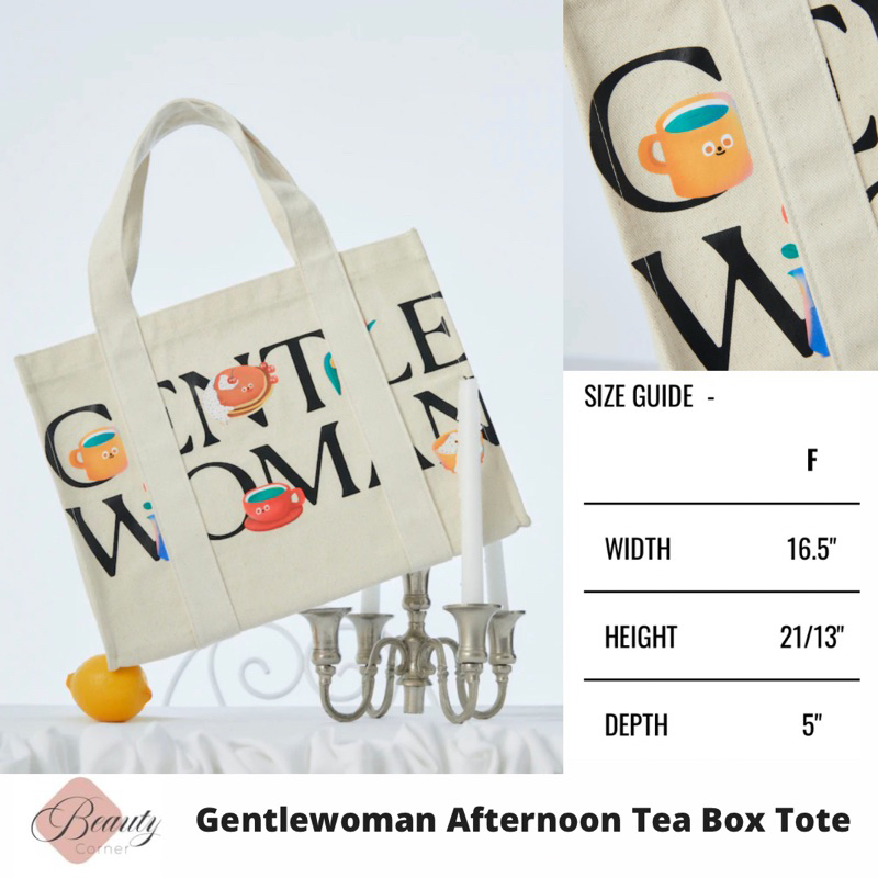 [พร้อมส่ง] กระเป๋า Gentlewoman Afternoon Tea Box Tote