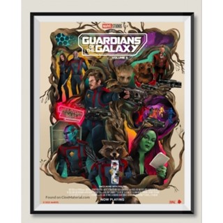 โปสเตอร์หนังติดผนัง Guardians of the galaxy Vol.3