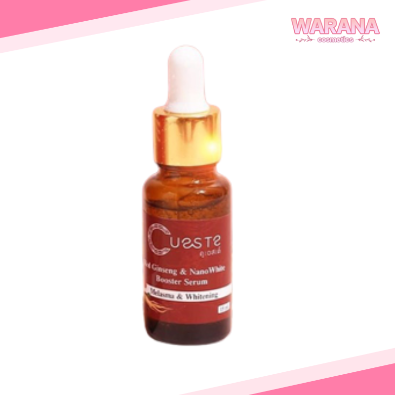 Cueste Red Ginseng & Nano White คูเอสเต้ เซรั่มโสมแดง นาโนไวท์ 15ml. ของแท้ 100%