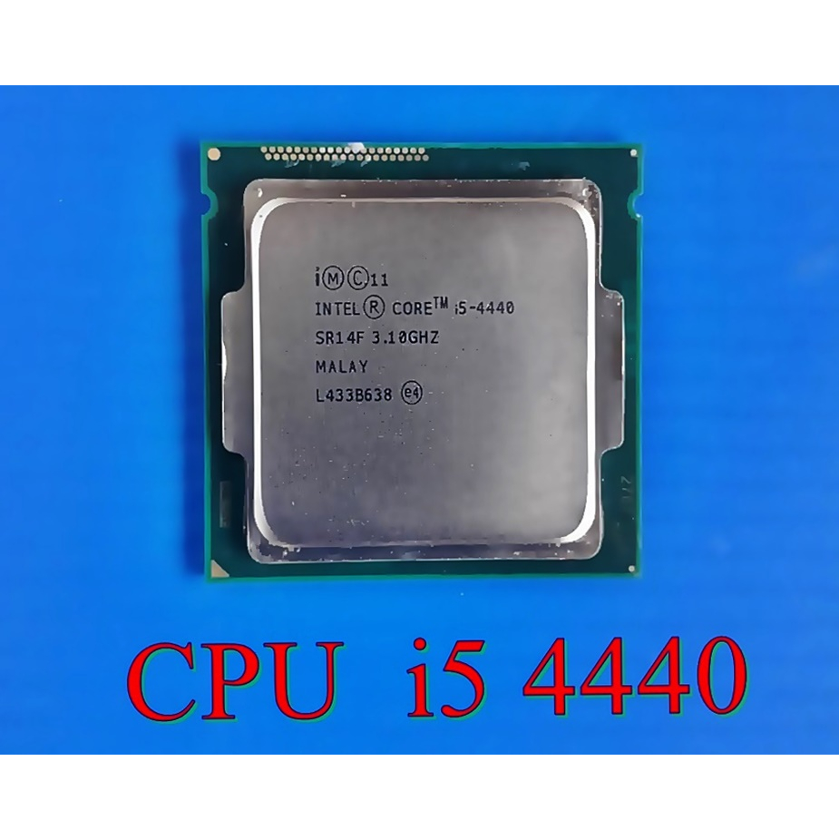 CPU( ซีพียู ) INTEL  CORE I5 4440 3.1 GHz  ( LGA 1150 ) สินค้ามือสองรับประกัน 1 เดือน