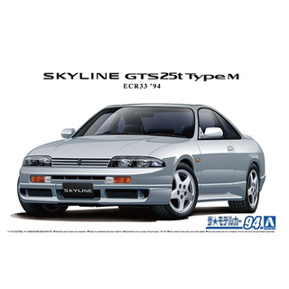 Aoshima 1/24 NISSAN ECR33 SKYLINE GTS25t typeM