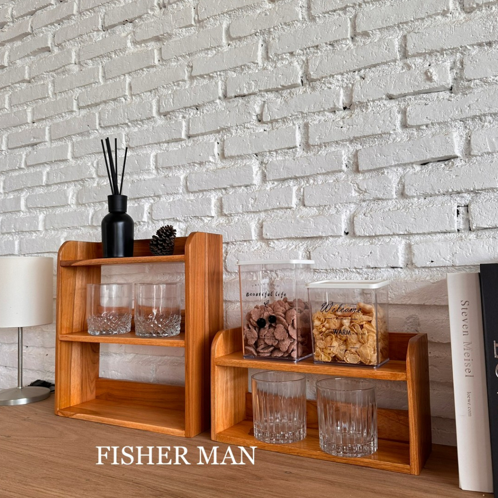 ✨NEW✨ ชั้นไม้วางของ สินค้างานไม้สัก