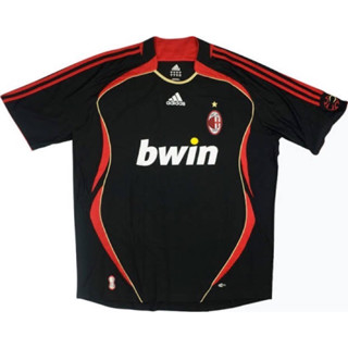 เสื้อบอลย้อนยุค ทีมเอซีมิลาน ปี 2006/07 งานเกรด AAA AC Milan Retro 2006/07 AAA