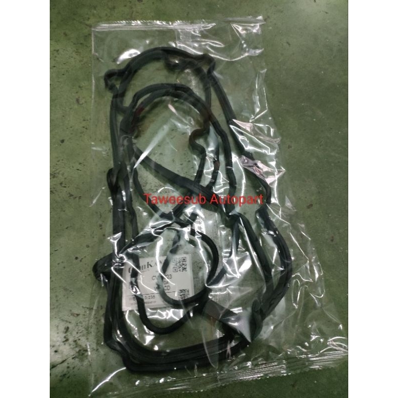 ปะเก็นฝาครอบวาล์ว  BT50 WE-CD WL-CD ปี2009 16วาล์ว  ยางฝาวาล์ว ครบชุดนอก+ใน WE01-10-235 CV06223