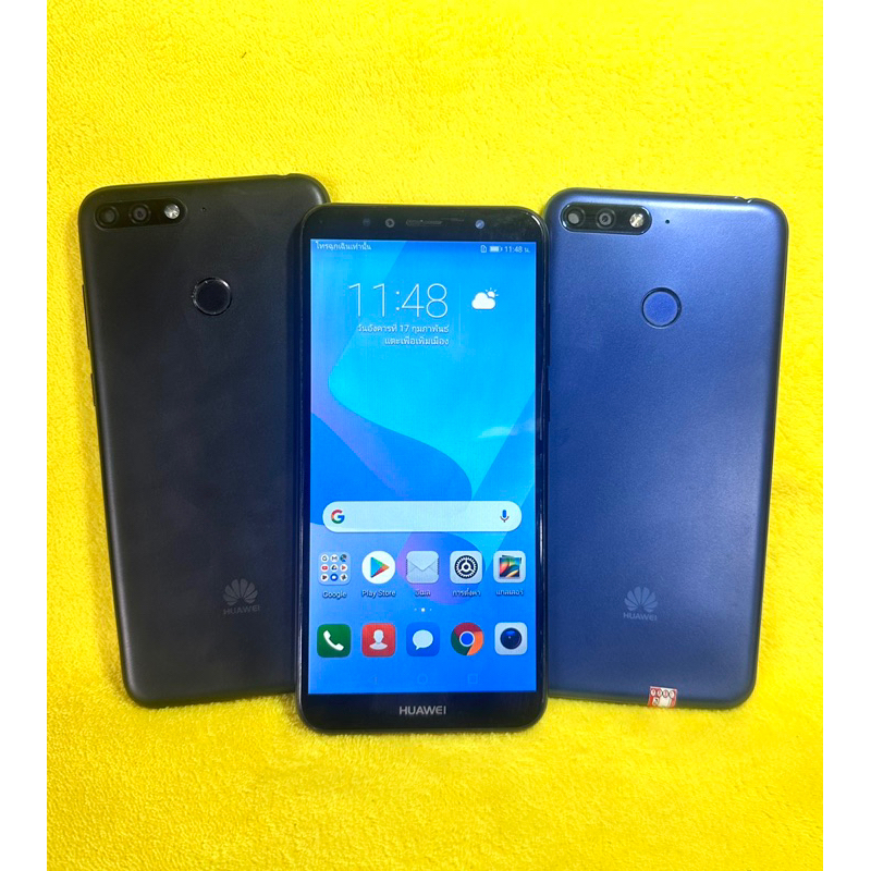 Huawei  Y6p (2018) มือสอง  หน้าจอ  5.7 นิ้ว  สภาพสวย