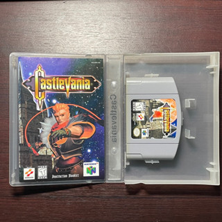 ตลับแท้ Castlevania + คู่มือ (US) N64