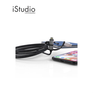 FUSE CHICKEN Rugged Universal Cable 1.5M สายชาร์จที่มาพร้อมพอร์ตชาร์จ 3 แบบในเส้นเดียว By iStudio