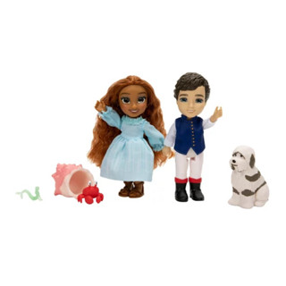 (ของแท้100%) Disney Little Mermaid Ariel &amp; Eric Petite Gift Set