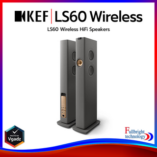 KEF LS60W (PAIR) Wireless Floorstanding Speakers ลำโพงตั้งพื้นไร้สาย ขนาด 5.25 นิ้ว 1400 วัตต์ รับประกันศูนย์ไทย 1 ปี (ราคาต่อคู่)