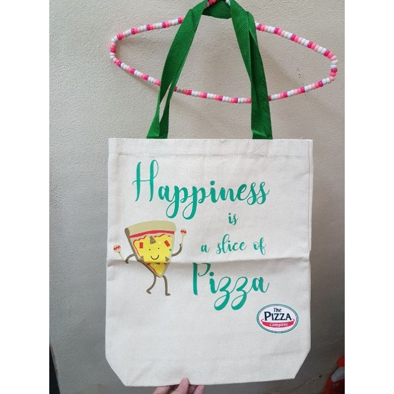 กระเป๋าผ้า THE PIZZA COMPANY ขนาด 13×15 นิ้ว