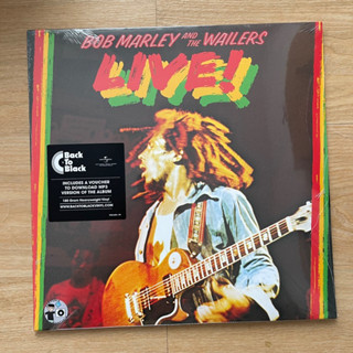 แผ่นเสียง  Bob Marley &amp; The Wailers - Live! ,Vinyl, LP, Album, Reissue, Remastered, 180 Gram แผ่นเสียง มือหนึ่ง ซีล