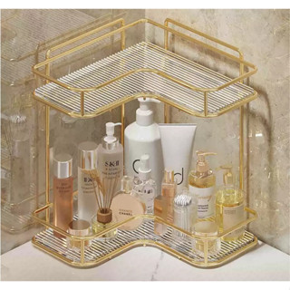 ชั้นวางของในห้องน้ำ เข้ามุม Countertop Acrylic Bathroom Shelf -มีพร้อมส่ง-