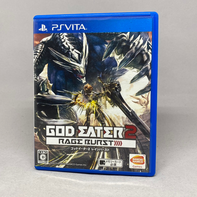 God Eater 2 Rage Burst PS Vita | แผ่นเกมเพลสเตชั่นวีต้า แท้ | Zone 2 | Japanese | ใช้งานปกติ