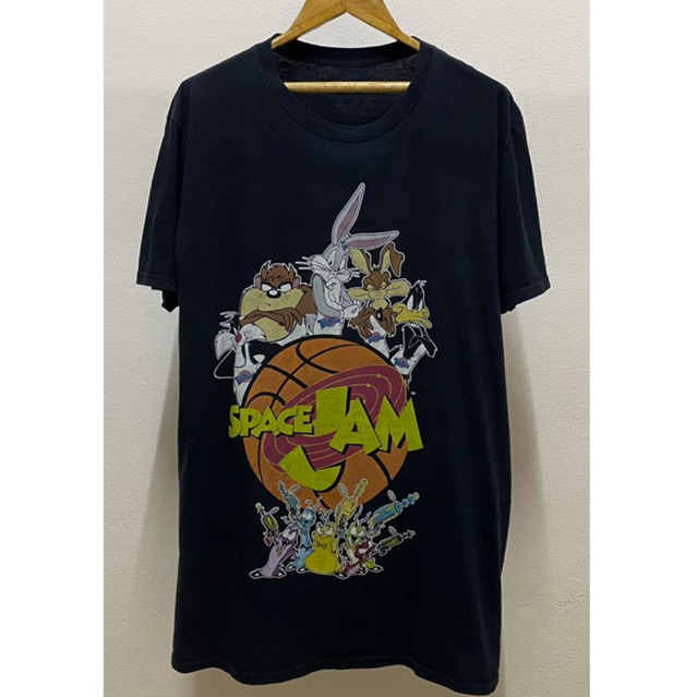 เสื้อยืดงานการ์ตูนมือสอง Space JAM