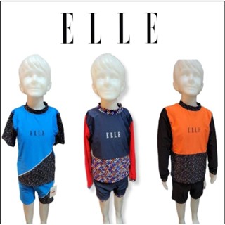 ชุดว่ายน้ำเด็ก ELLE ลดราคาเยอะมากกันUV ราคาเต็ม 2580 บ.ลดเหลือ 300-390 บาท