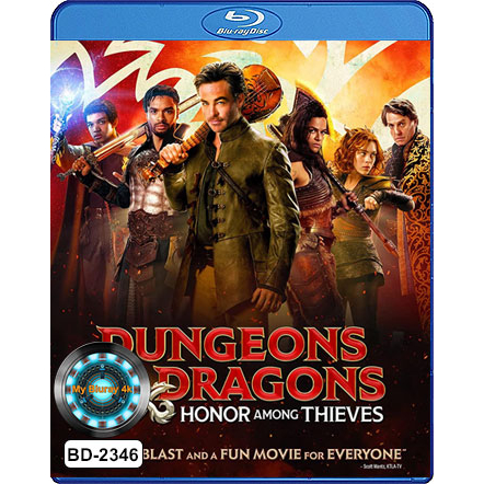 Bluray หนังใหม่ หนังบลูเรย์ Dungeons & Dragons Honor Among Thieves ดันเจียนส์ & ดรากอนส์ เกียรติยศในหมู่โจร