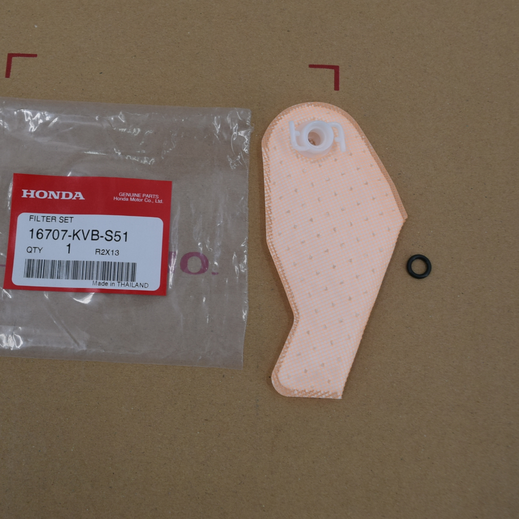 กรองน้ำมันเชื้อเพลิง Scoopy-I (13-16) / Moove แท้ศูนย์ฮอนด้า ราคา/1ชิ้น 16707-KVB-S51