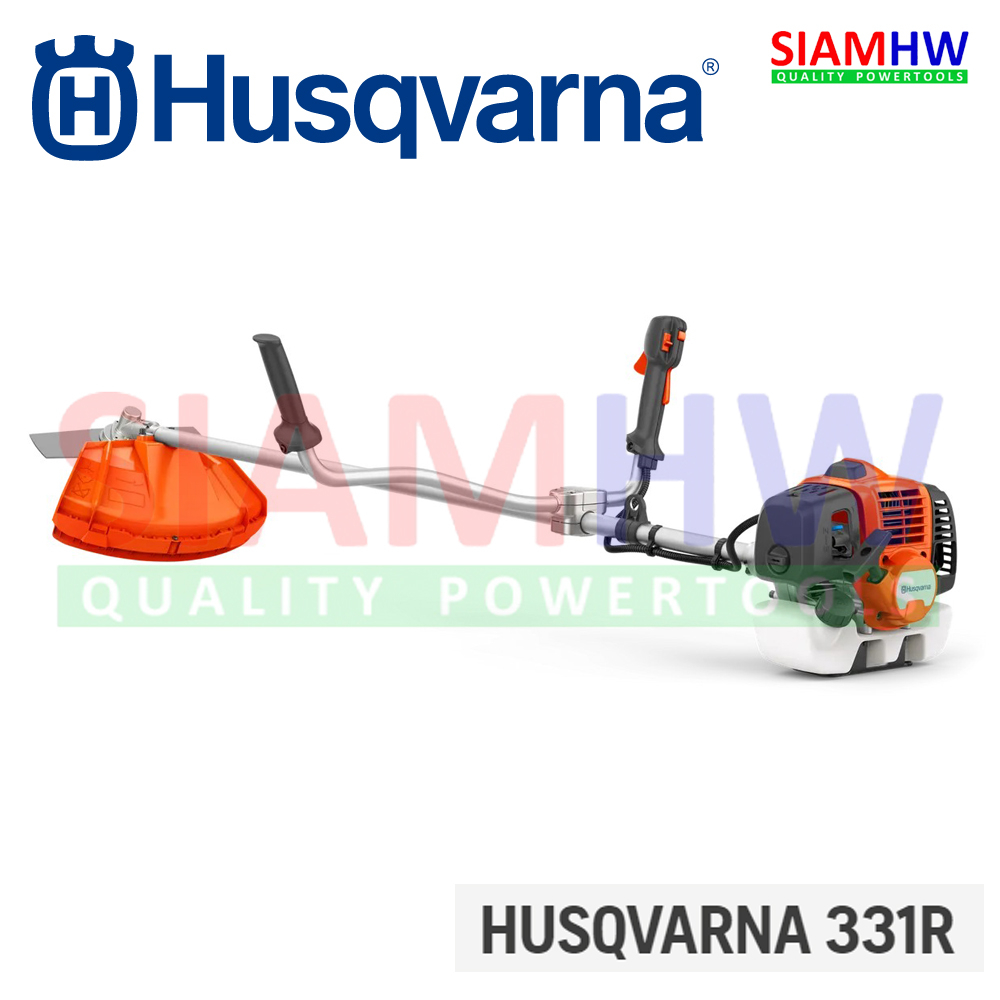 HUSQVARNA 331R เครื่องตัดหญ้า 33cc น้ำหนักเบา แรงจัด ประหยัดน้ำมัน ทนทาน งานหนัก เครื่องตัดหญ้า แบรน